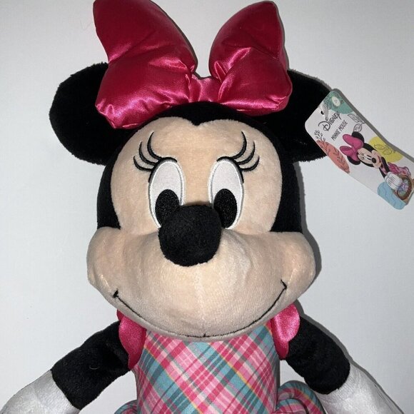 Disney - Easter Minnie Mouse Large Plush 19" New TOYS R US Exclusive SPRING NWT - Picture 9 of 16